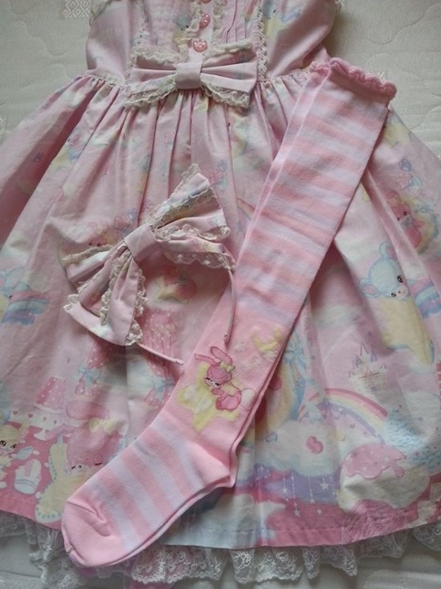 Dream Fantasy JSK set ピンク Angelic Pretty - Dream Fantasy JSK