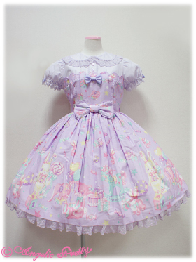 Angelic Pretty ~ Toy Parade OP Lavendel Set (2012) - One Piece
