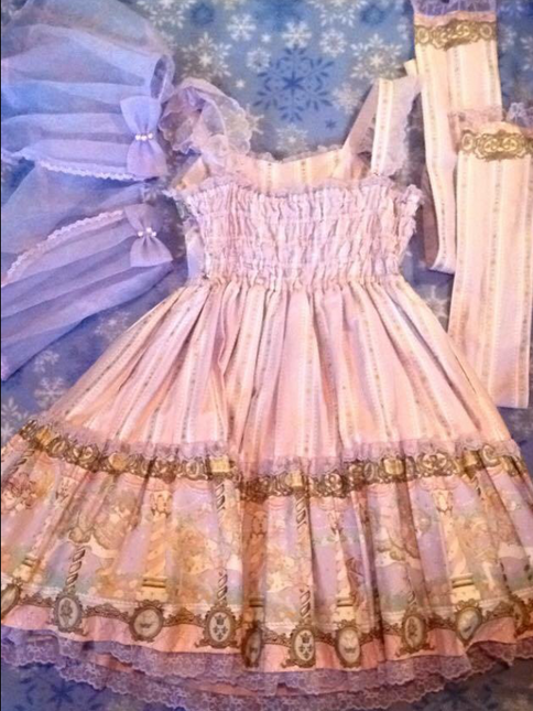 Day Dream Carnival Jsk in lavender - Jumperskirt - Lace Market