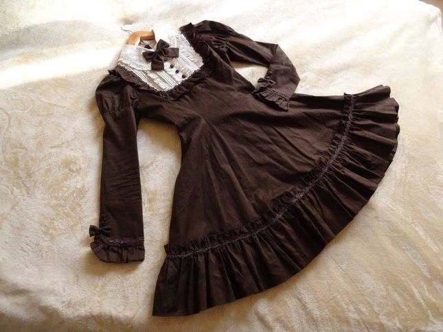 Mary Magdalene Saint Claire Op brown - One Piece - Lace Market