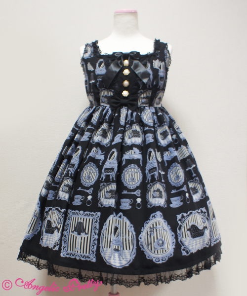 REDUCED 3 TIMES Angelic Pretty Sweet Girl Room JSK Black