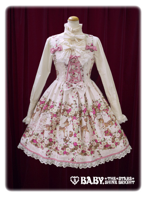 BtSSB Bambi de la forêt secrete JSK I (Ivory) - Jumperskirt