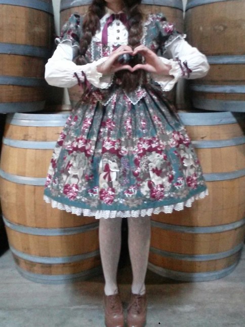 angelic Pretty ネイビー ワンピース 希少 アンジェリックプリティ