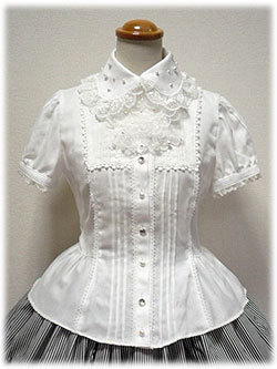 Angelic Pretty Short Sleeve Jewel Blouse - Blouses - Lace Market