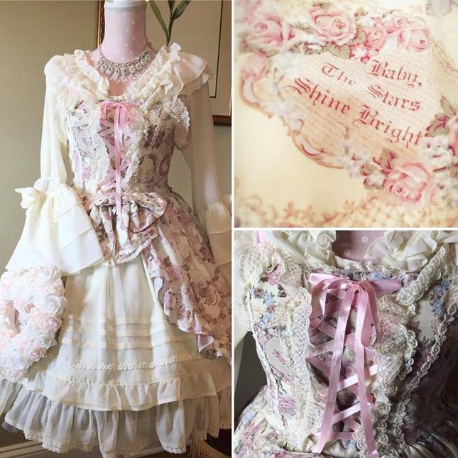 Flying Love From Juliet JSK Ivory - Jumperskirt - Lace Market