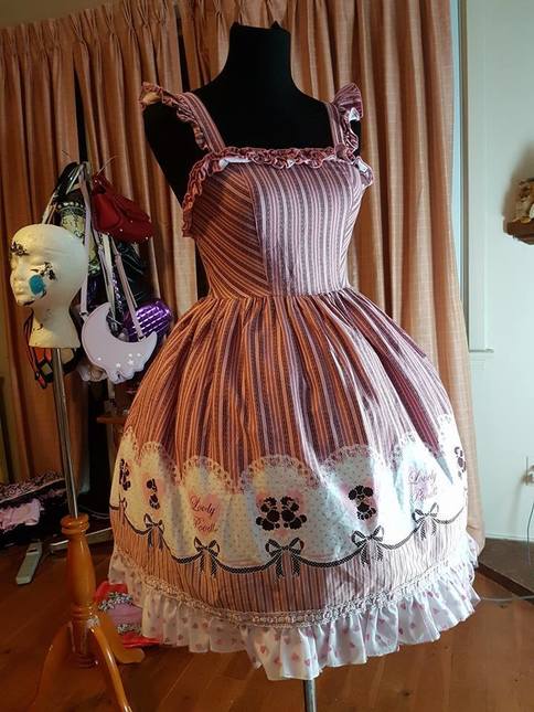 Bodyline Lovely Poodle JSK in Pink - Dresses - Lace Market: Lolita