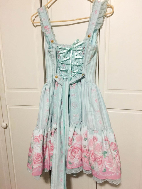AP Romantic Rose Letter JSK Full Set in Mint (FREE SHIPPING