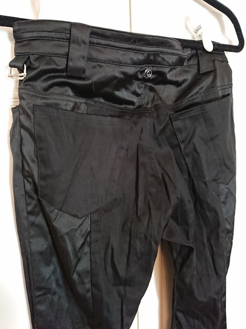パンツ h.naoto blood lace up skinny pants パンツ h.naoto blood