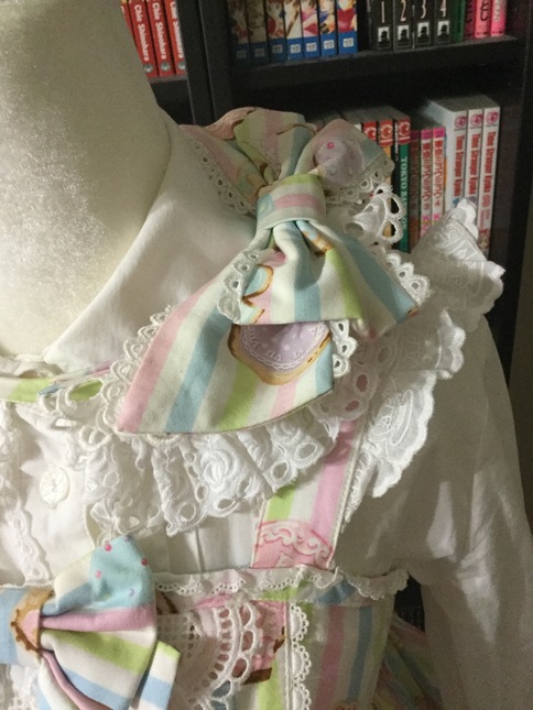 Angelic Pretty Wonder Cookie JSK White and Headbow/KC