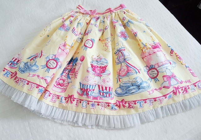 Angelic Pretty Merry Making Party SK (Colour Damage!!!!) - Skirts  