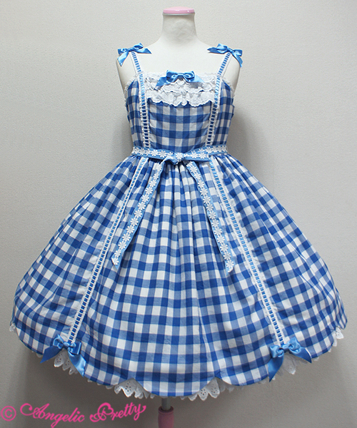 Angelic Pretty Picnic JSK - Jumperskirt - Lace Market: Lolita