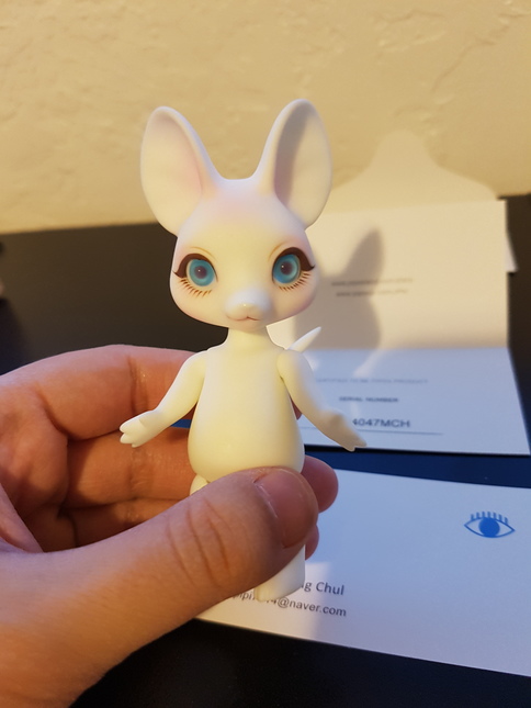 人形 PIPOS Cheese Mouse Pipos Cream Mini Cheese Mouse - 1/6 Tiny Dolls (39cm & Smaller