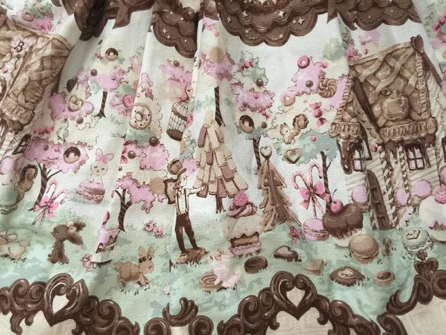 Welcome to the Sweets Hexenhaus ♪ Ribbon JSK Ivory Free Shipping