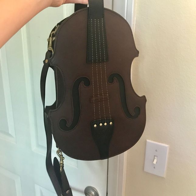 Jane Marple violin Stradivarius Bag Bags and Purses Lace Market