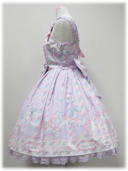 Angelic Pretty Sugary Carnival JSK (lavender) - Jumperskirt - Lace