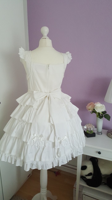 Angelic Pretty Sweet Frill JSK White - Dresses - Lace Market