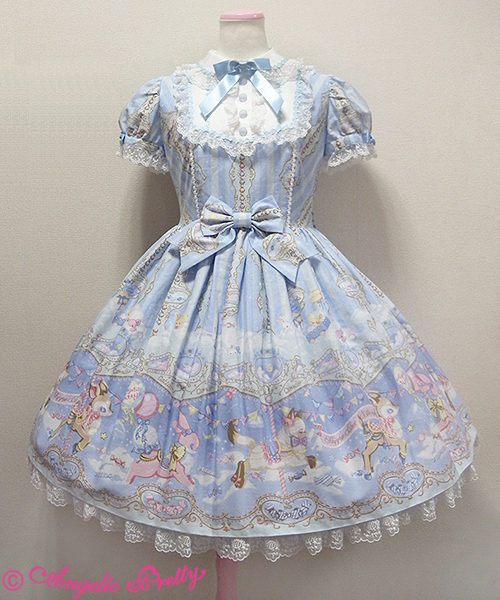 Angelic Pretty Fantastic Carnival Sax One Piece with Headbow - One
