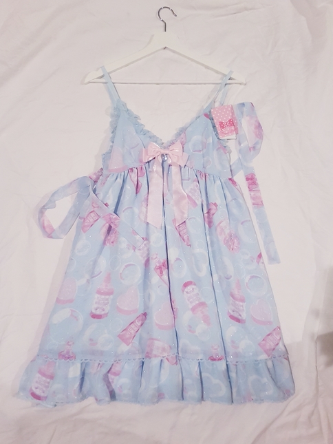 WTT / WTS Lovely Bathroom JSK in sax - Dresses - Lace Market