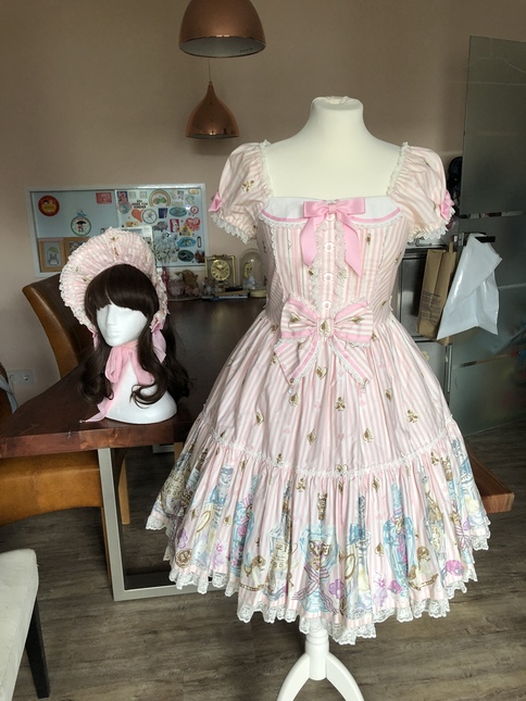 Glass Bottle of Tears OP by Angelic Pretty - One Piece - Lace
