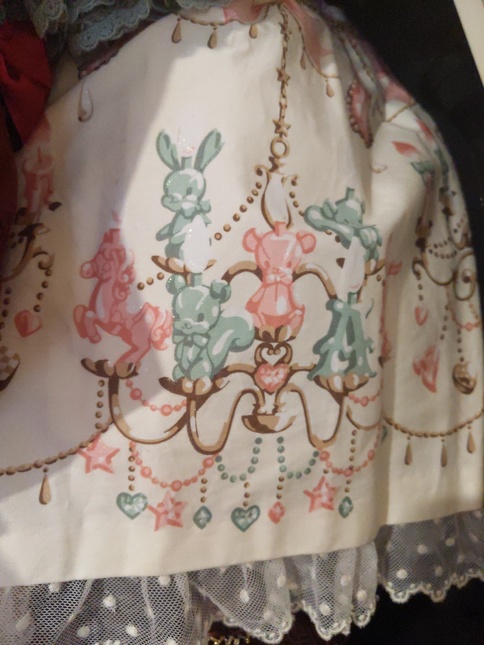 Angelic Pretty - Sweetie Chandelier OP SET - One Piece - Lace
