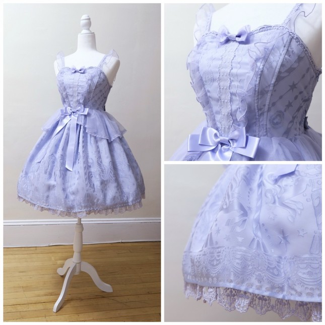 Angelic Pretty Shadow Dream Carnival JSK (lavender) - Dresses - Lace  Market: Lolita Fashion Sales