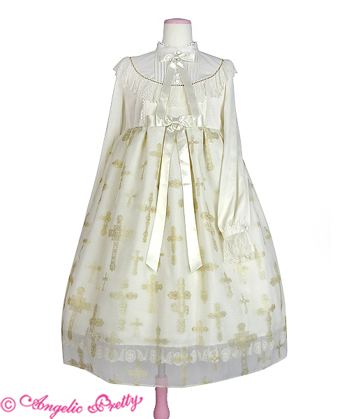 Angelic Pretty / Holy Rosary ワンピース　アイボリー Holy Rosary JSK (2019 2nd Release) by Angelic Pretty