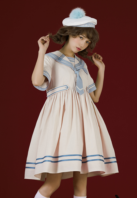 Summer Fairy -Nuit De Cellophane -Childhood Days Sailor OP + Navy 
