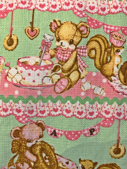 CHRISTMAS SALE* Little Bear's Cafe OP Dress set in Mint