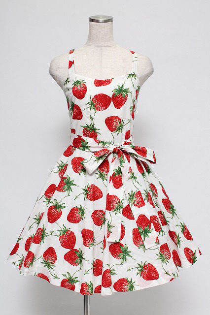 Jane Marple Royal Strawberry JSK - Dresses - Lace Market: Lolita
