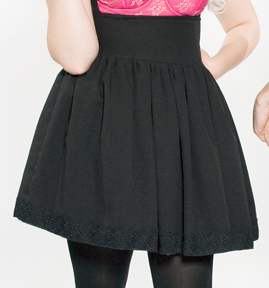 underbust pencil skirt