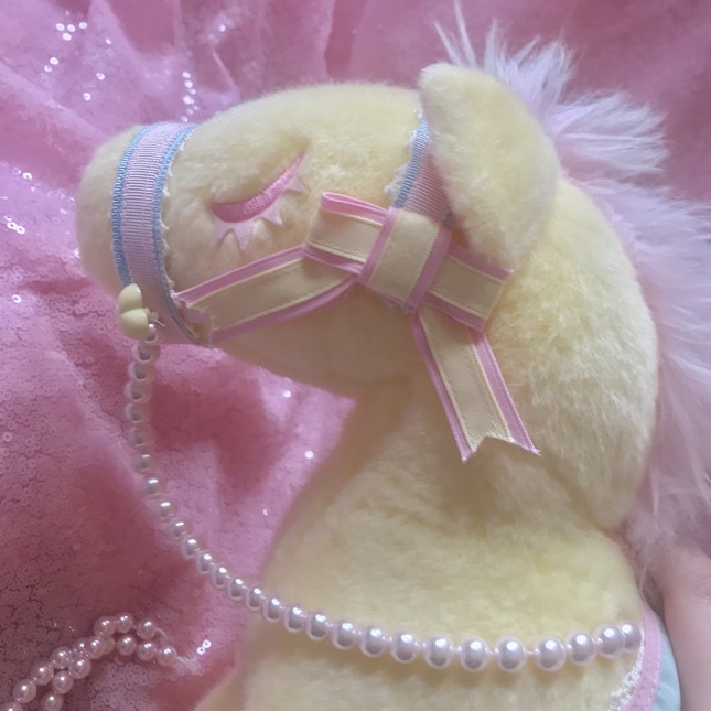 Angelic Pretty Magical Pony Bag in Yellow - Bags and Purses - Lace