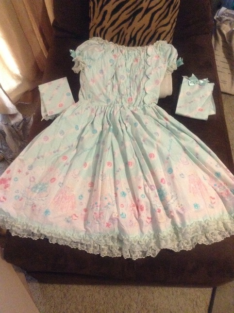 コスプレ衣装 ANGELIC PRETTY - JEWELRY JELLY OP Angelic pretty jewelry jelly op pink - One Piece - Lace