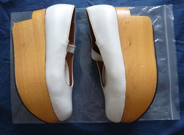 Authentic Vivienne Westwood Rocking Horse Ballerinas White - UK5