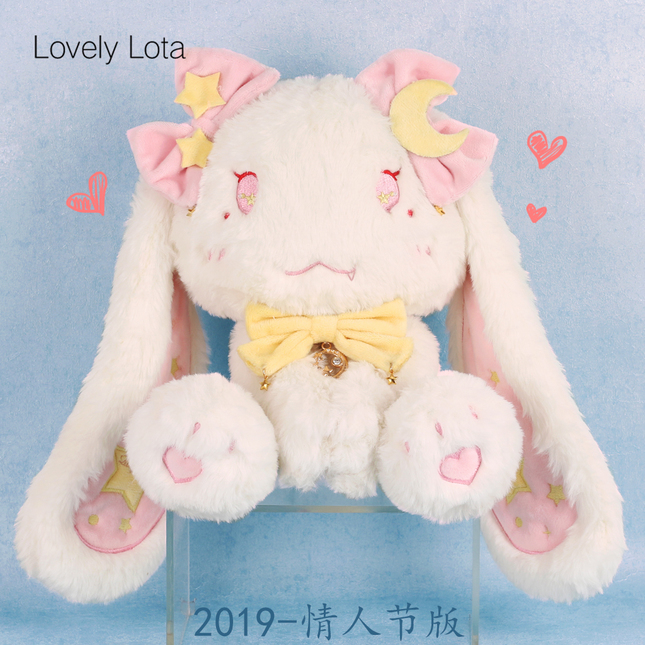 Lovely Lota 'KOKO Star Rabbit' Cute Plush Bag White & Pink BNWT - Bags ...