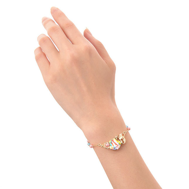 Angelic Pretty Crystal Dream Mermaid Ariel & Flounder Bracelet