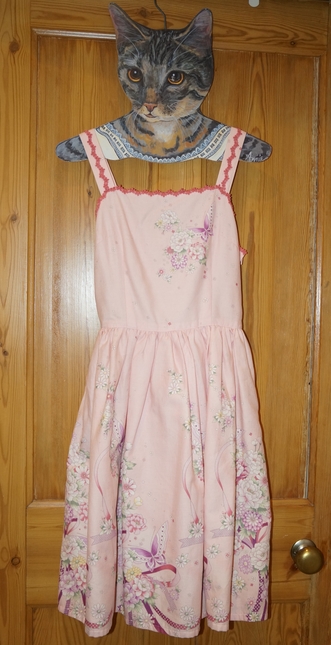 Innocent World Japanese Butterfly Plain Jsk Pink Medium OPEN TO