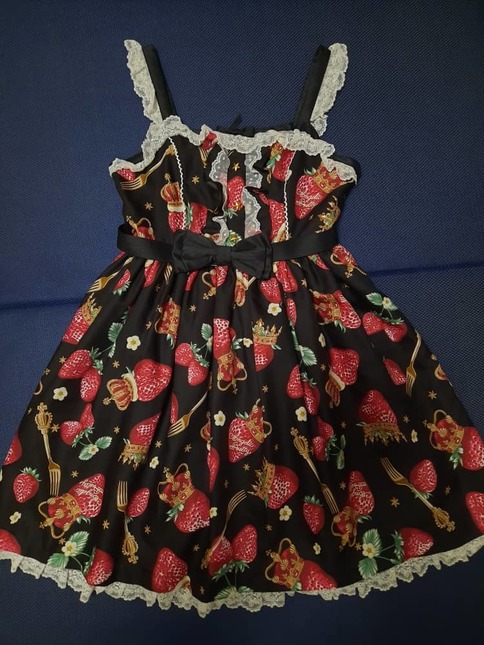  Crown Berry ジャンパースカートSet Royal Crown Berry ジャンパースカートSet