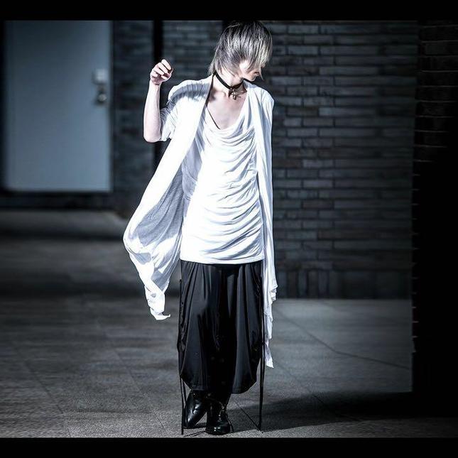 Civarize Layered Drape Cardigan Longsleeve Top - Tops - Kei Market