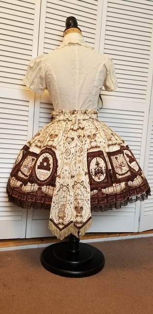 Angelic Pretty Musee du Chocolat Skirt - Skirts - Lace Market