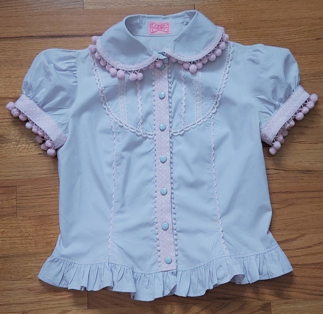 Angelic Pretty Pop Day Blouse in Lavender - Blouses - Lace Market