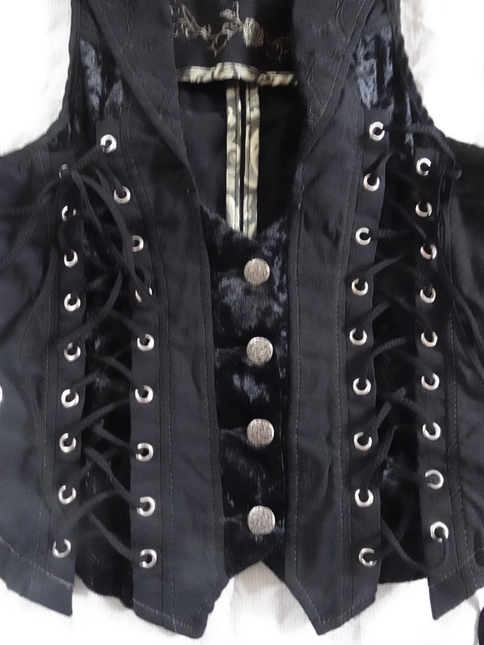 ⭐︎美品⭐︎Acka. tulle vest satin one-piece 黒 S Fluid V-Neck Dress – La Garçonne