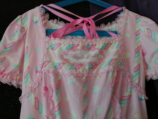 Angelic Pretty Sugary Carnival OP in Pink (2011) - Dresses - Lace