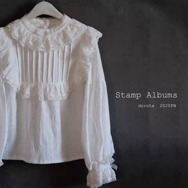 Stamp Albums Dorota Blouse NWT Blouses Lace Market Lolita