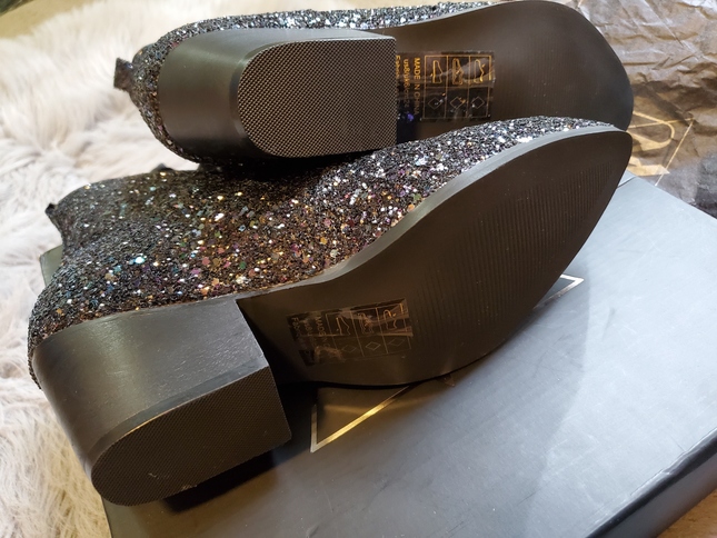 yru glitter boots