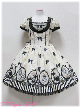 Angelic Pretty Cinema Doll OP 2012 ivory - One Piece - Lace Market