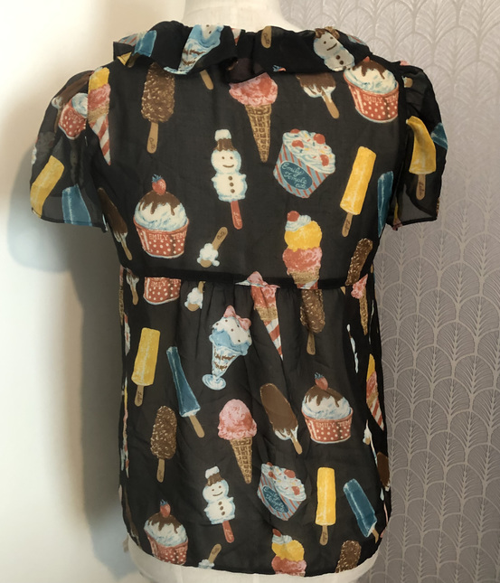 Capri Blouse - IceCream