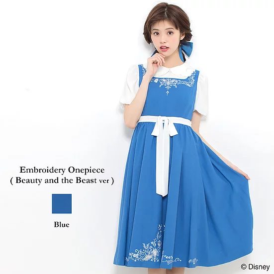 Secret Honey Disney Belle One Piece Dress - Dresses - Kei Market