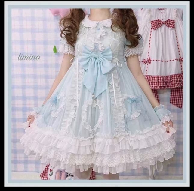 Light Mint OP by Your Highness Tea Party Dress Dresses Lace Market