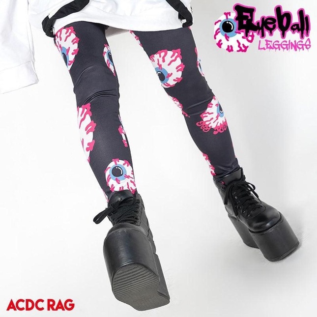 Acdc Rag Eyeball Leggings NWT - Socks and Tights - Kei Market: Buy and ...