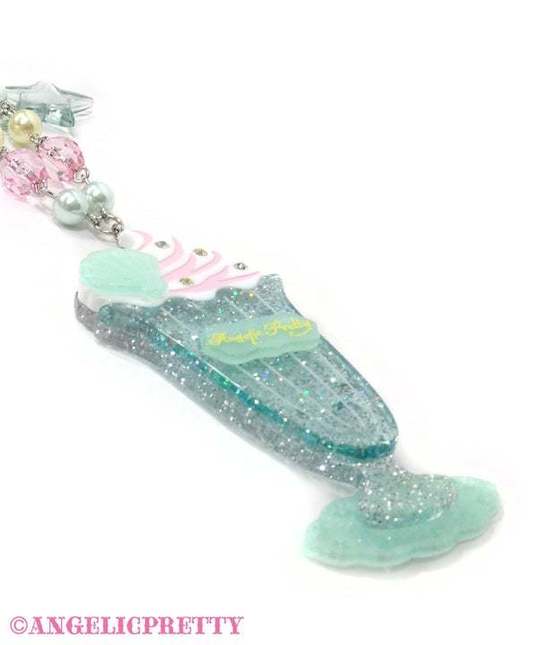 Cream Soda Mermaid Necklace in Mint Jewelry Lace Market Lolita